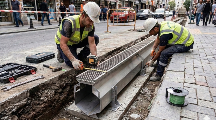 hafif-modüler-cokgen-drenaj-montaji-steecorp.