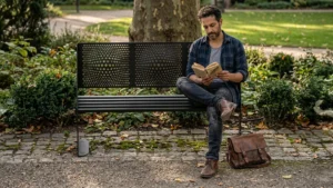 Modern projeler için tasarlanan STEECORP endüstriyel bank metal oturma ünitesi uygulaması